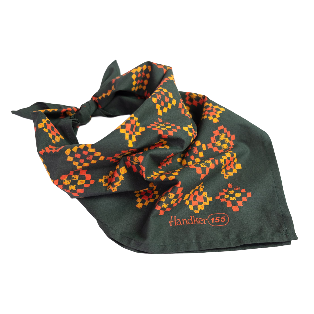 Royce Bandana worn as a neckerchief