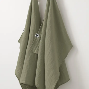 Cotton Gauze Hand Towels S/2 19.5x27.5 Rosemary
