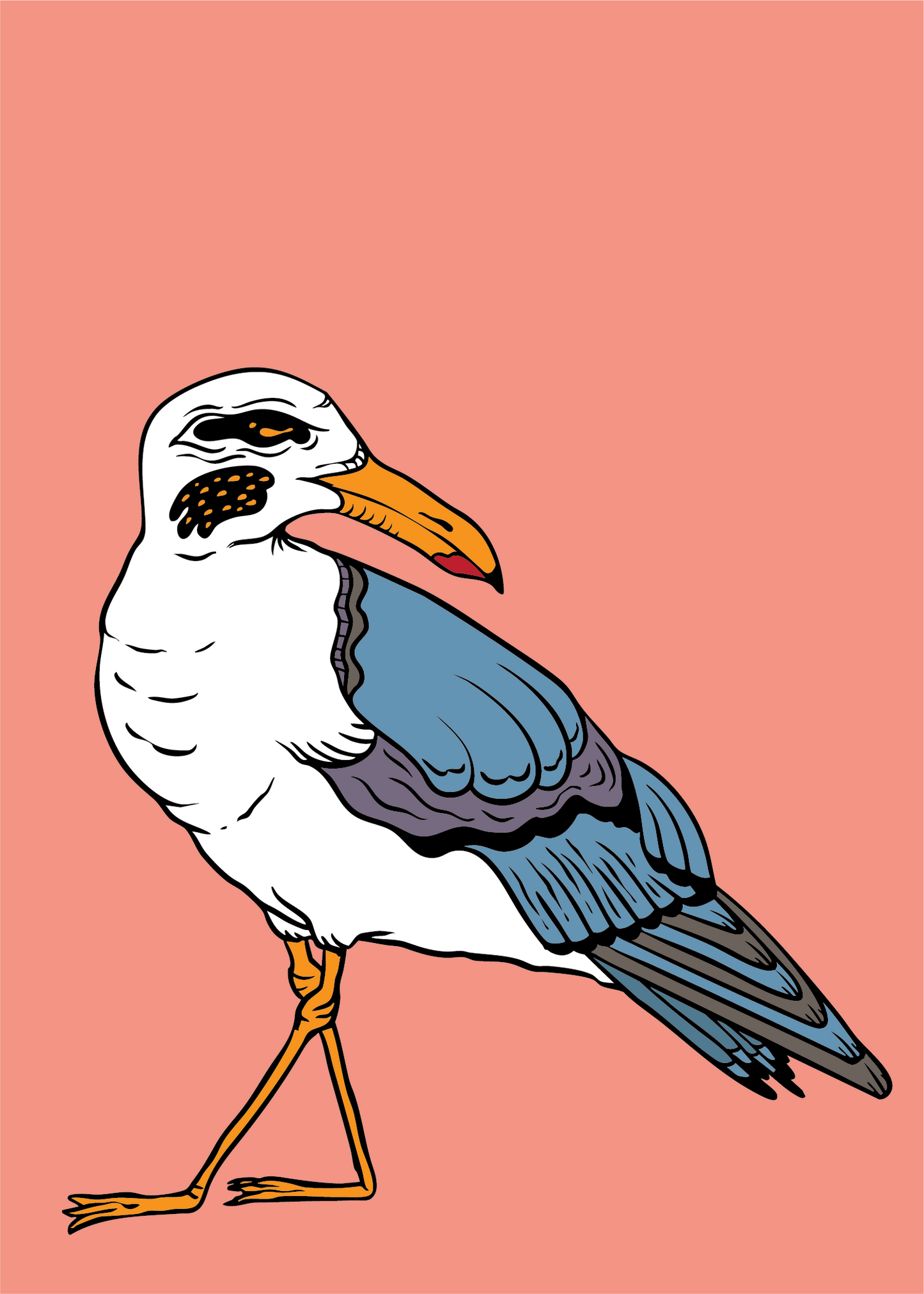 Seagull Art Print