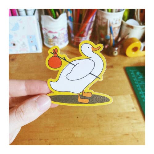 Adventure Duck Sticker