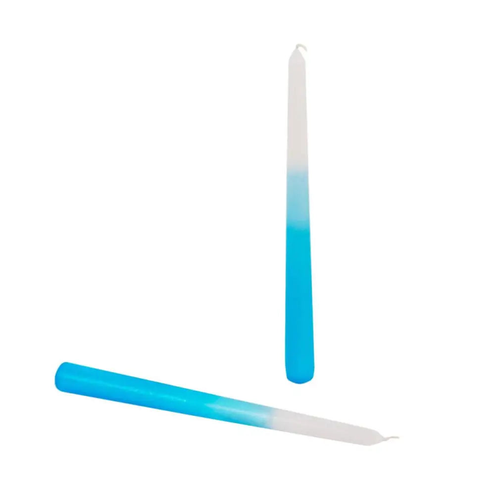 Dipped Sky Blue Tapers - PABOOM