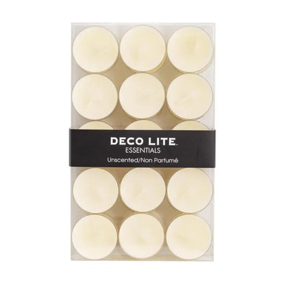 Unscented Tealights 30pc - PABOOM