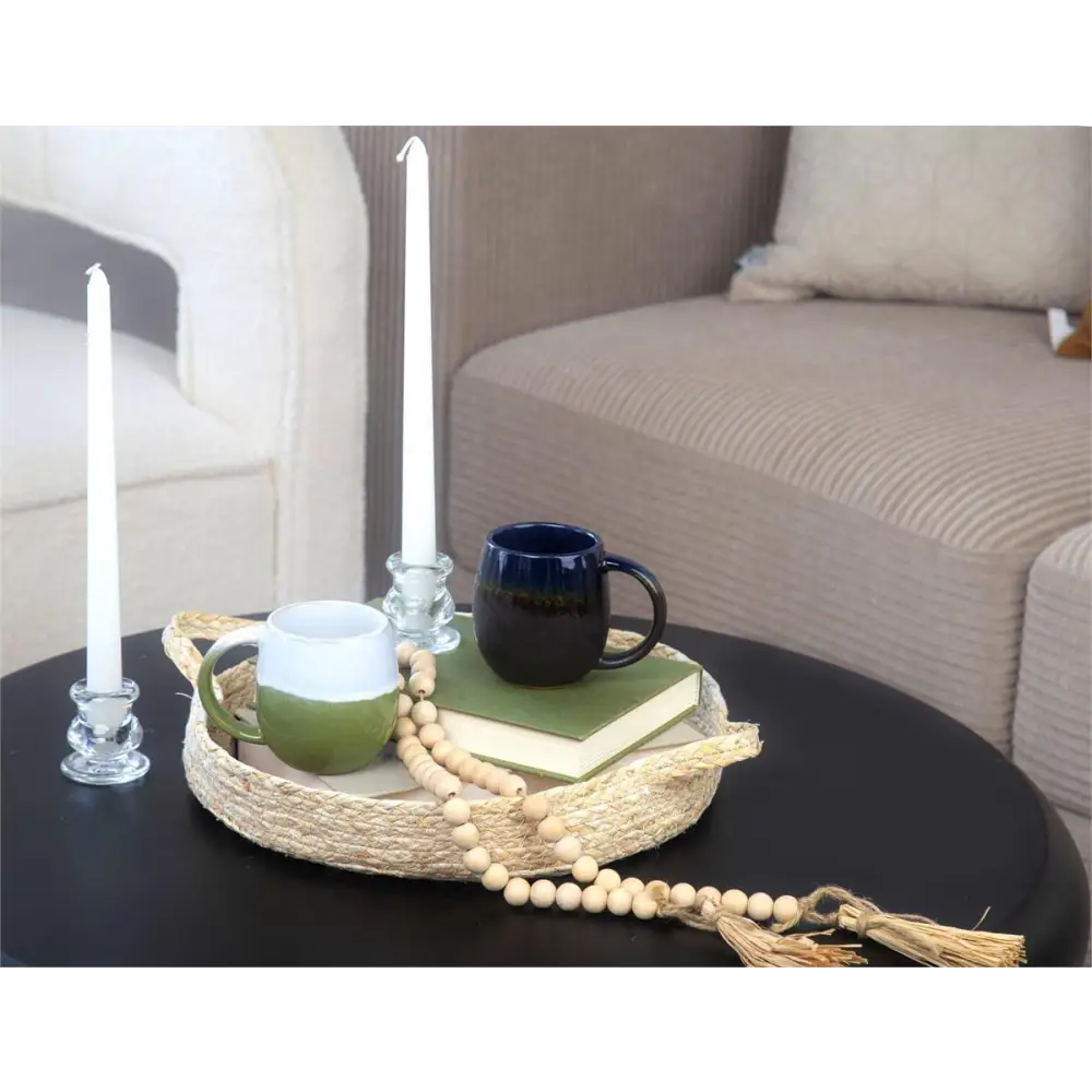 White 12" Taper Candles Set - PABOOM