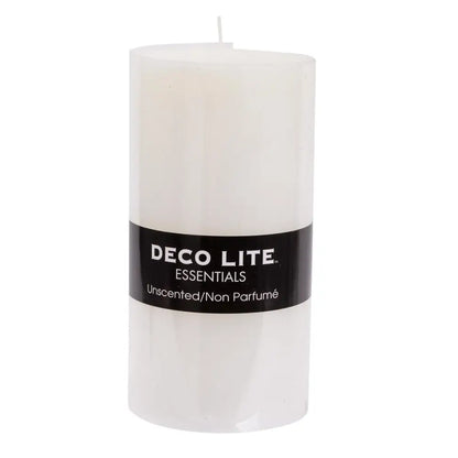 White Pillar Candle - PABOOM