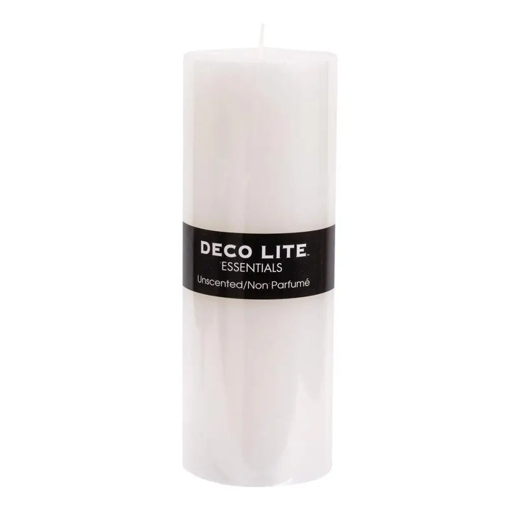 White Pillar Candle - PABOOM