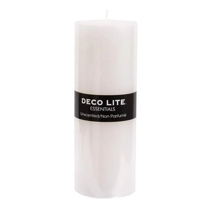 White Pillar Candle - PABOOM