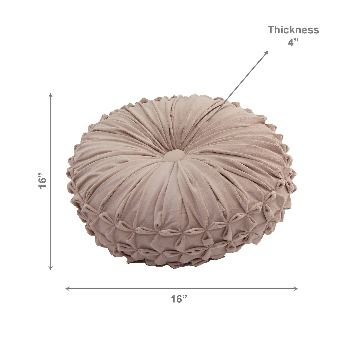 Velvet Round Cushion
