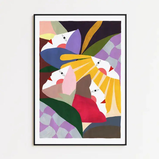 Flowers Women A3 Print - PABOOM