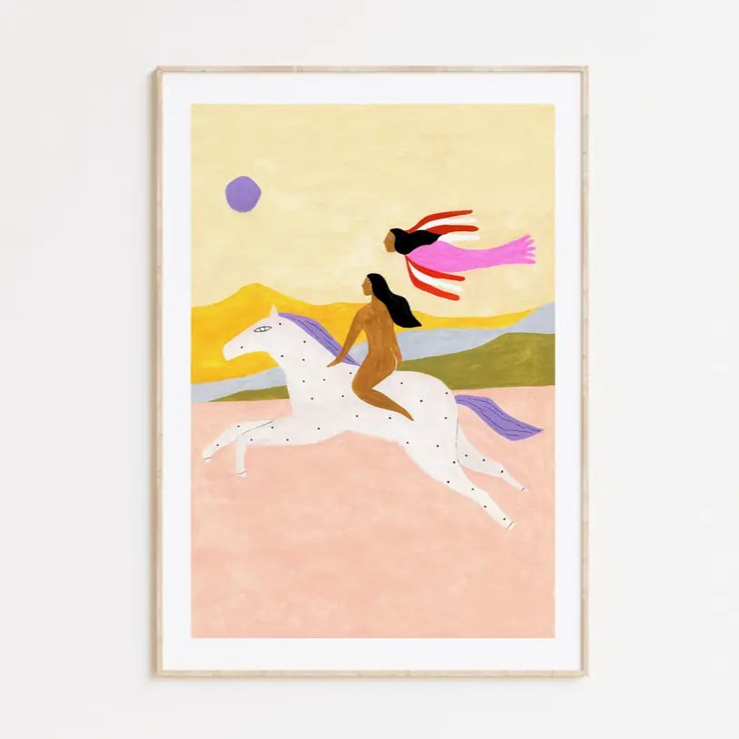 Free Women A3 Print - PABOOM