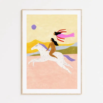 Free Women A3 Print - PABOOM