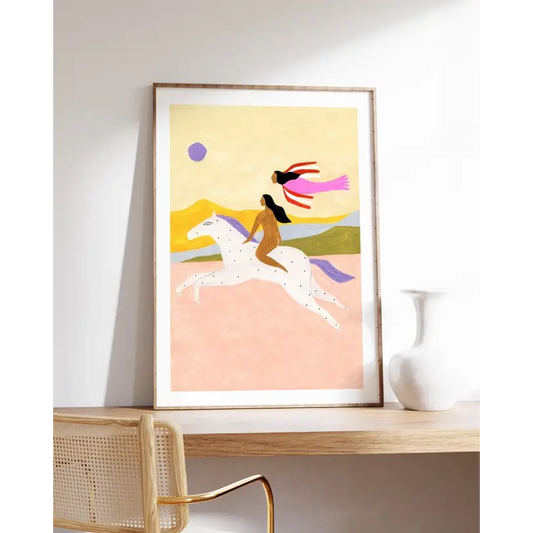 Free Women A3 Print - PABOOM