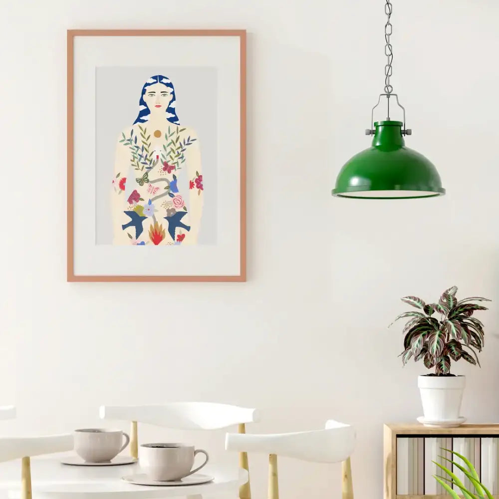 My Body Is My Home A3 Print - PABOOM