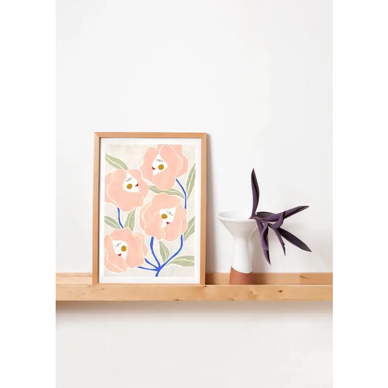 Roses Women A3 Print - PABOOM