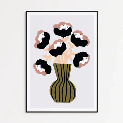 Women Bouquet A3 Print - PABOOM