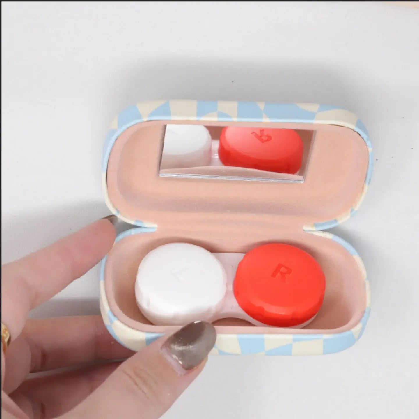 Checkers Contact Lens Case