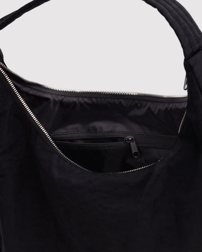 BAGGU Nylon Shoulder Bag Studs side profile - PABOOM