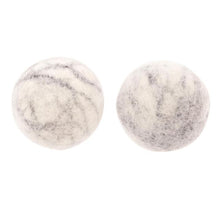 Grey Marble Wool Dryer Ball