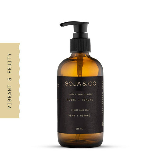 SOJA & CO. Liquid Hand Soap - Pear + Hinoki