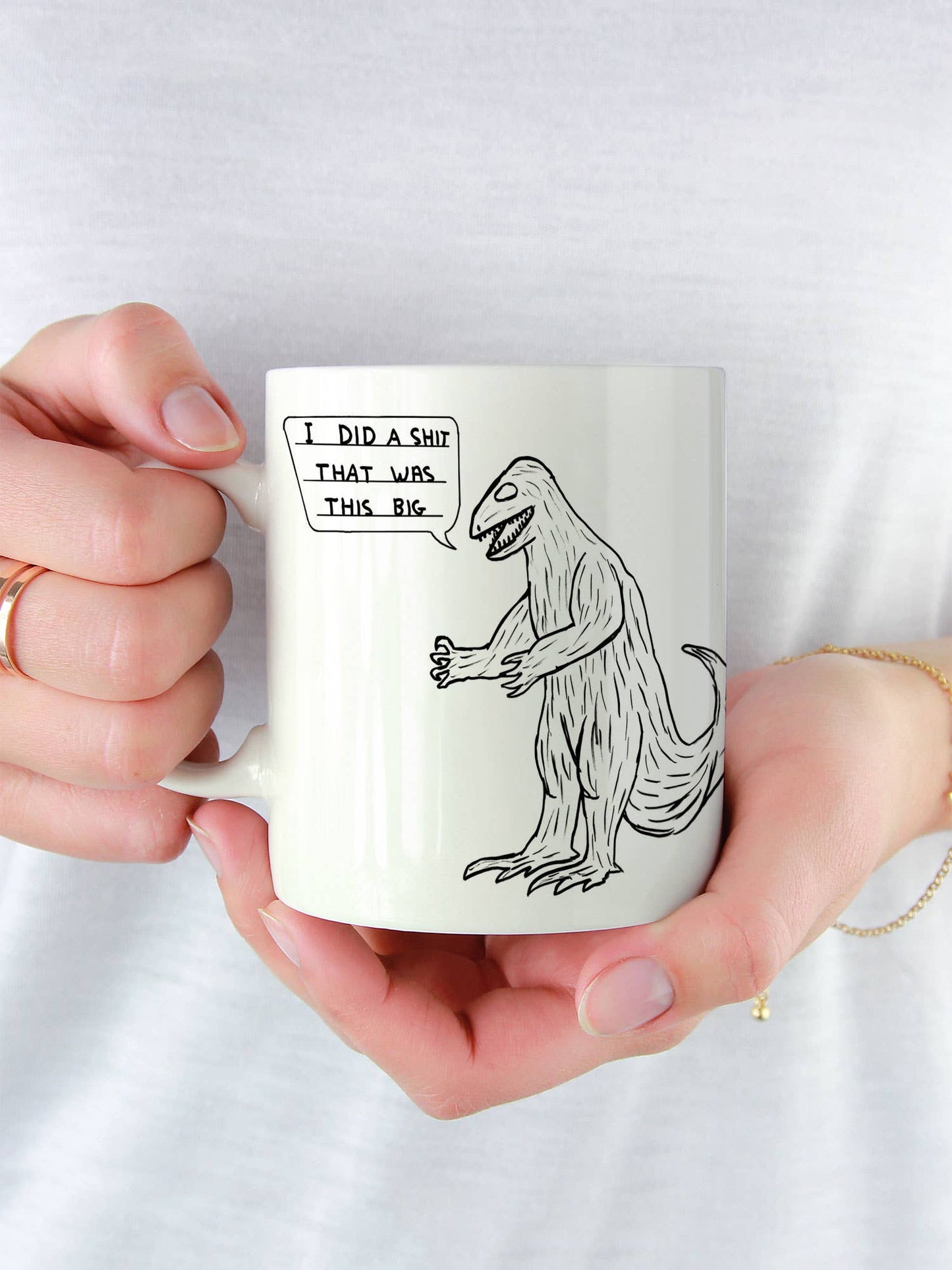 Dinosaur Shit Mug