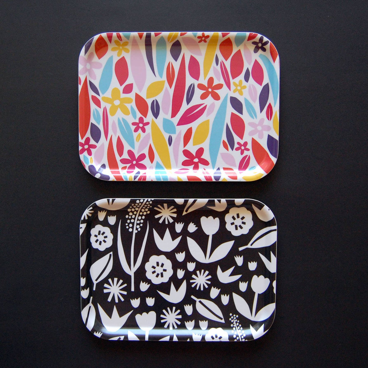 Badger + Burke small wildflower birch serving tray detail - PABOOM