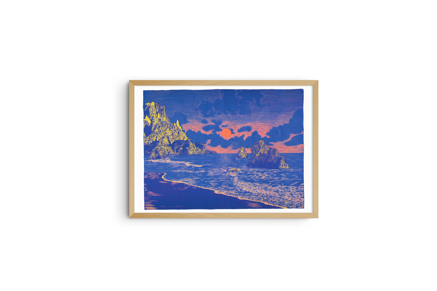 Apocalyptic Sea - Manon Diemer A3 Poster