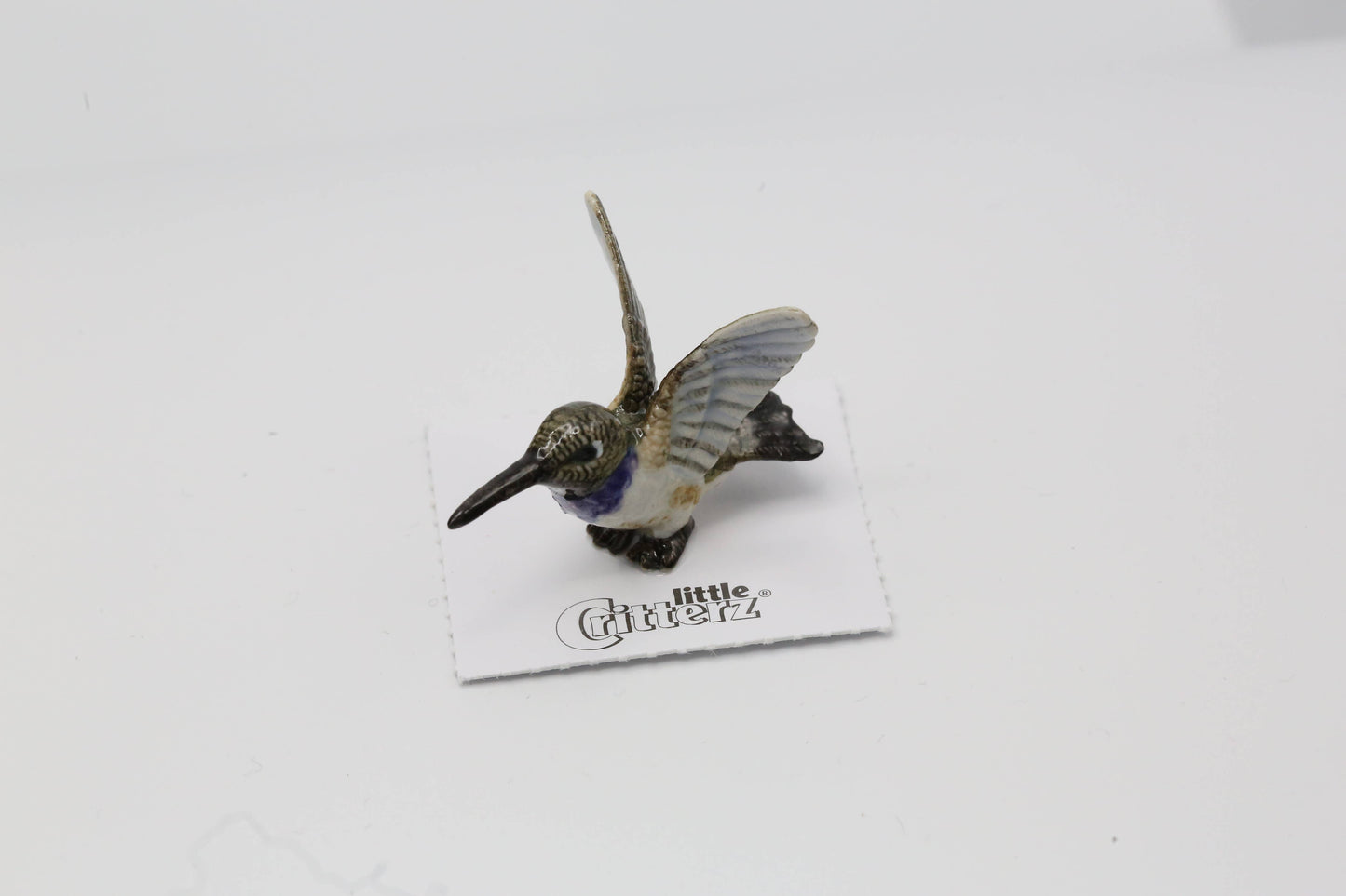 Bell Black-chinned Hummingbird Porcelain Miniature