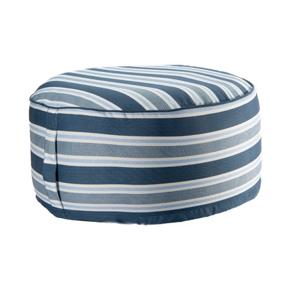 Outdoor Inflatable Pouf - Blue