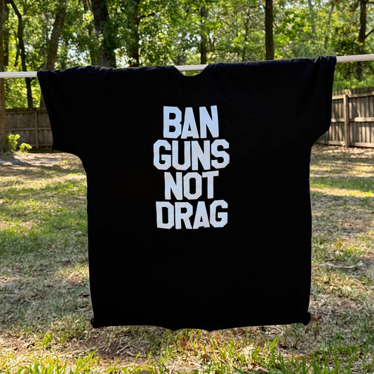 Ban Guns Not Drag Cropped T-Shirt