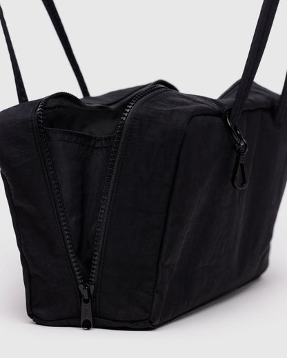 BAGGU Nylon Bowler Bag - Black