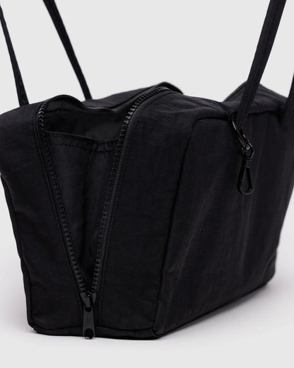 BAGGU Nylon Bowler Bag - Black