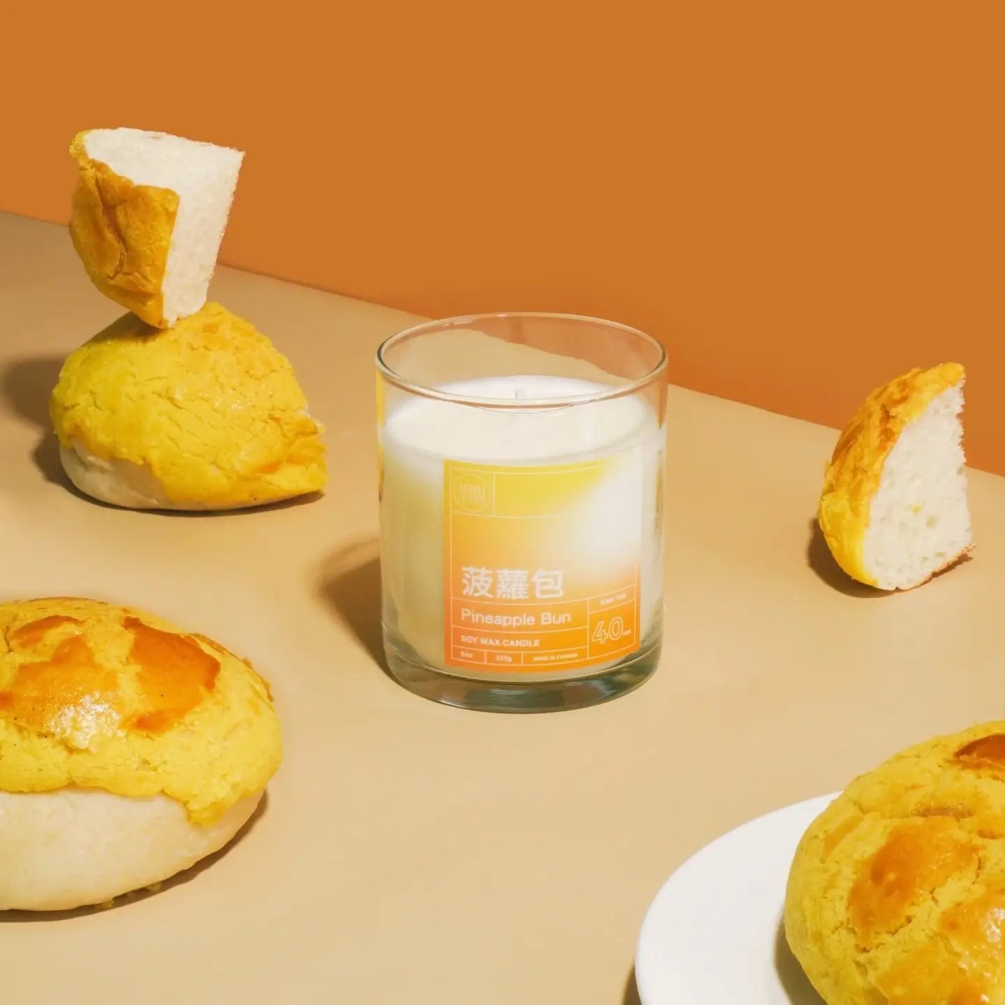 Pineapple Bun Scented Candle