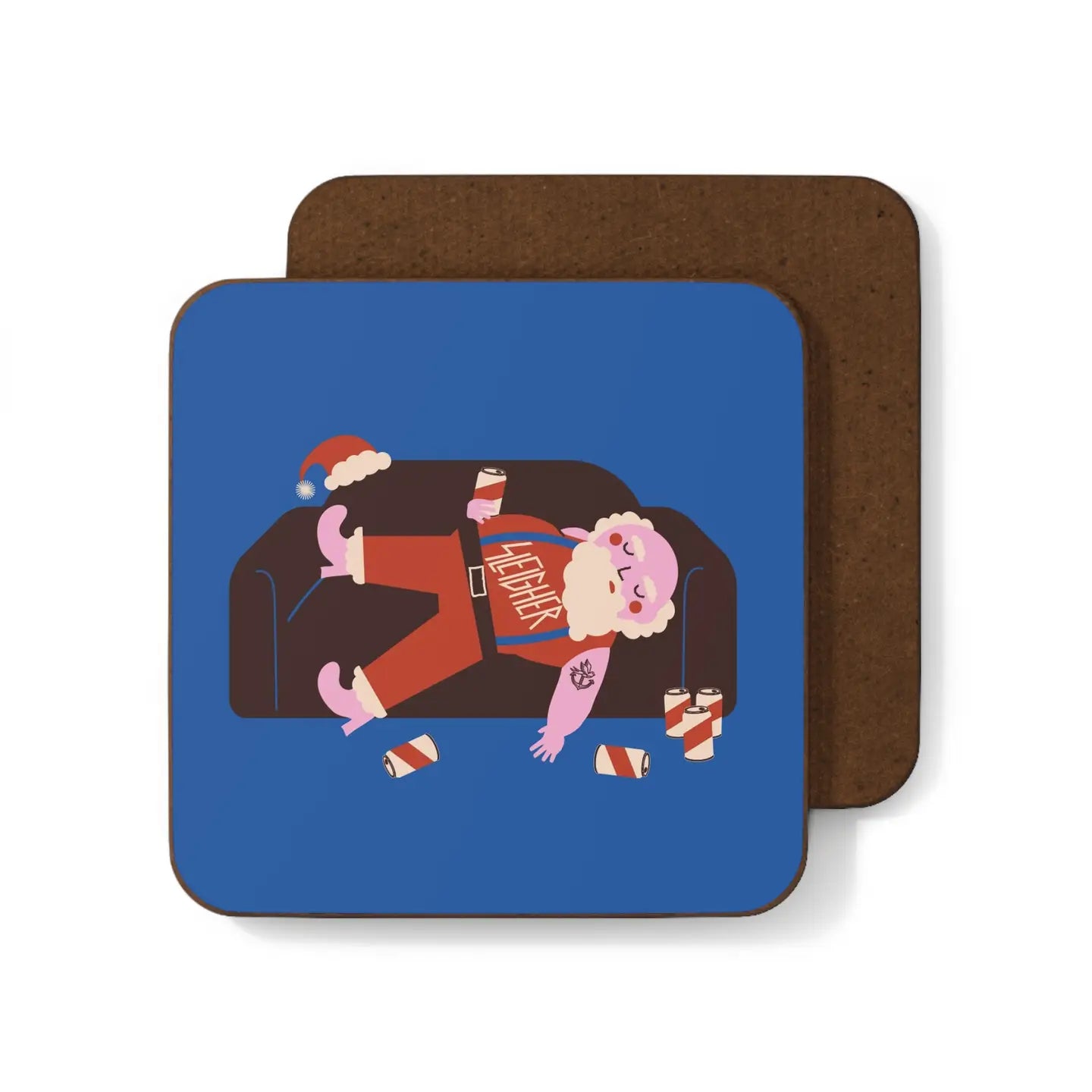 Drunk Santa Coaster