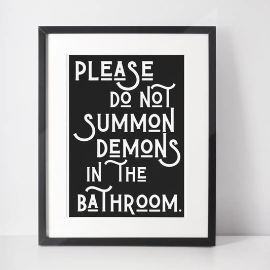 Summon Demons Print