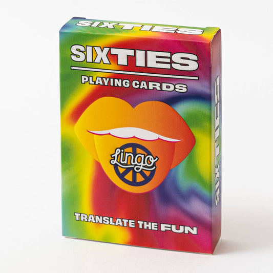 Sixties Slang Playing Cards