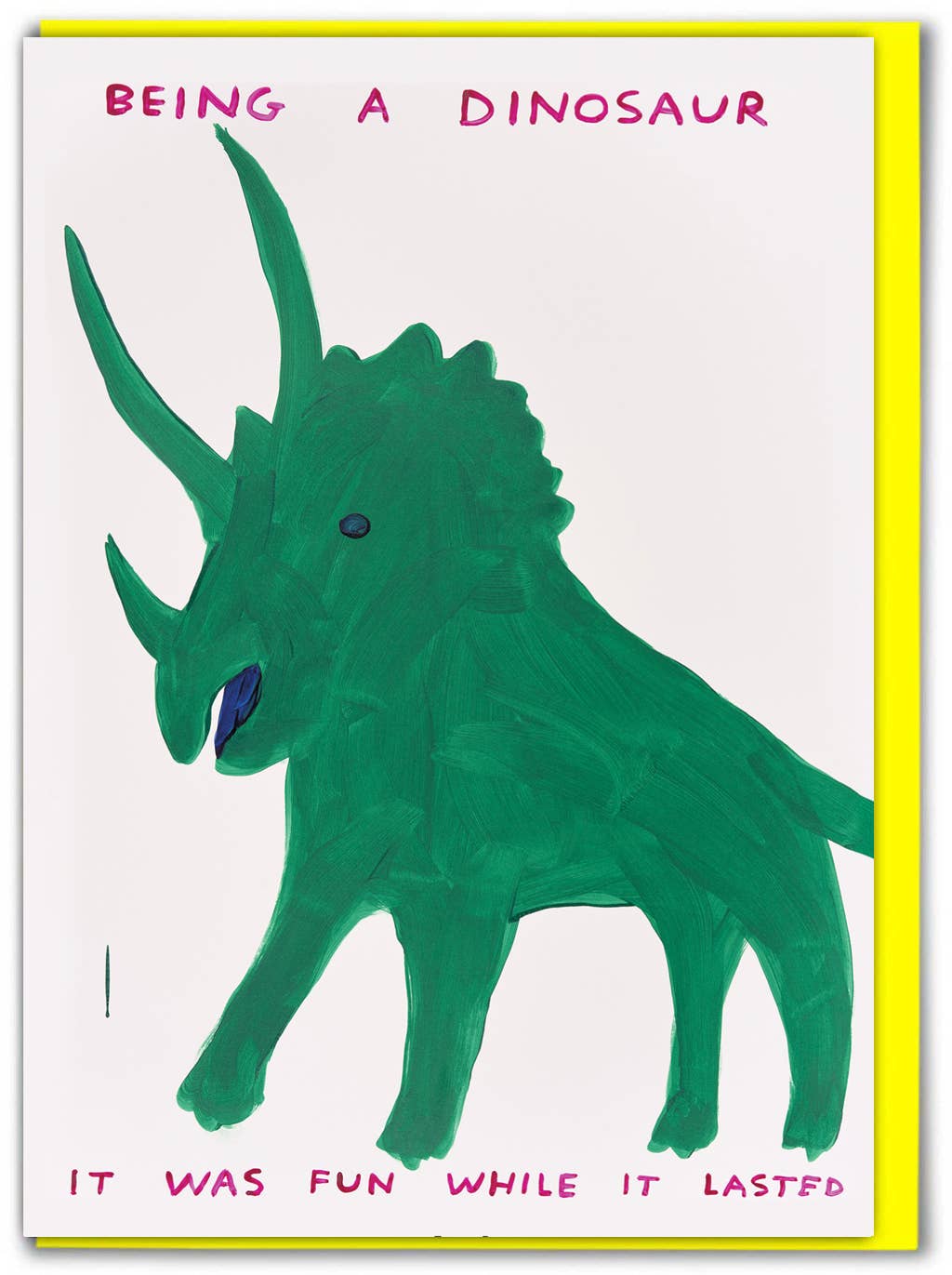 Dinosaur Card