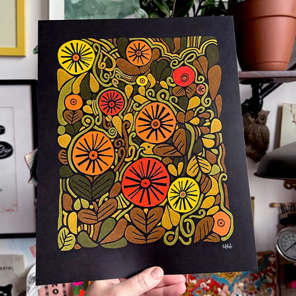 Sweet Potato Vine Print