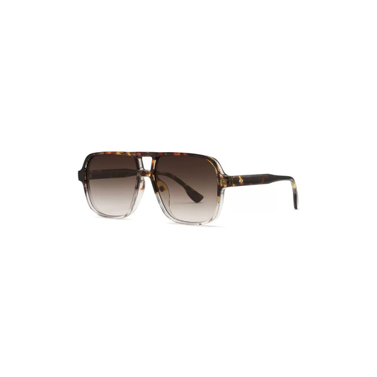 Oversized Square Aviator Sunglasses – Bold Retro Frame