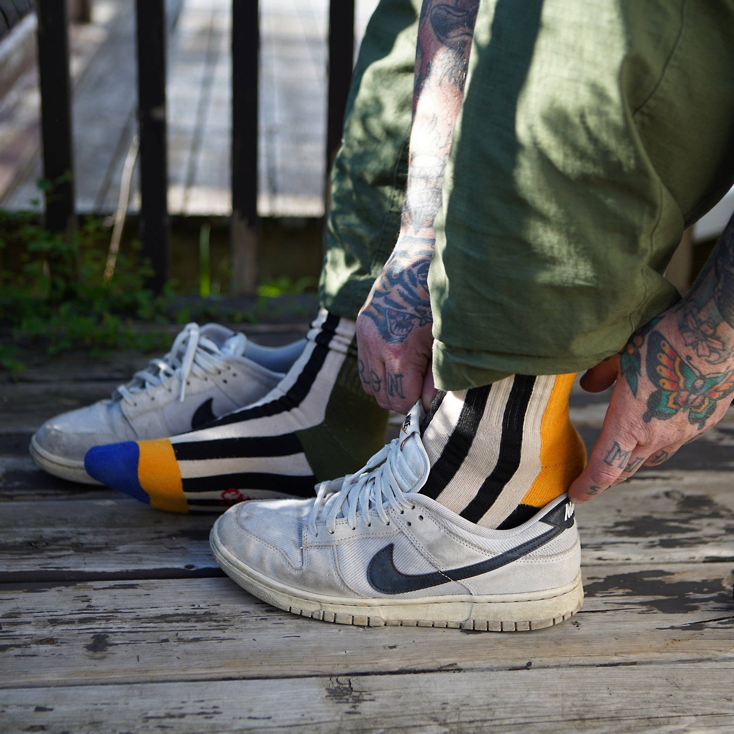 Colorblock Socks