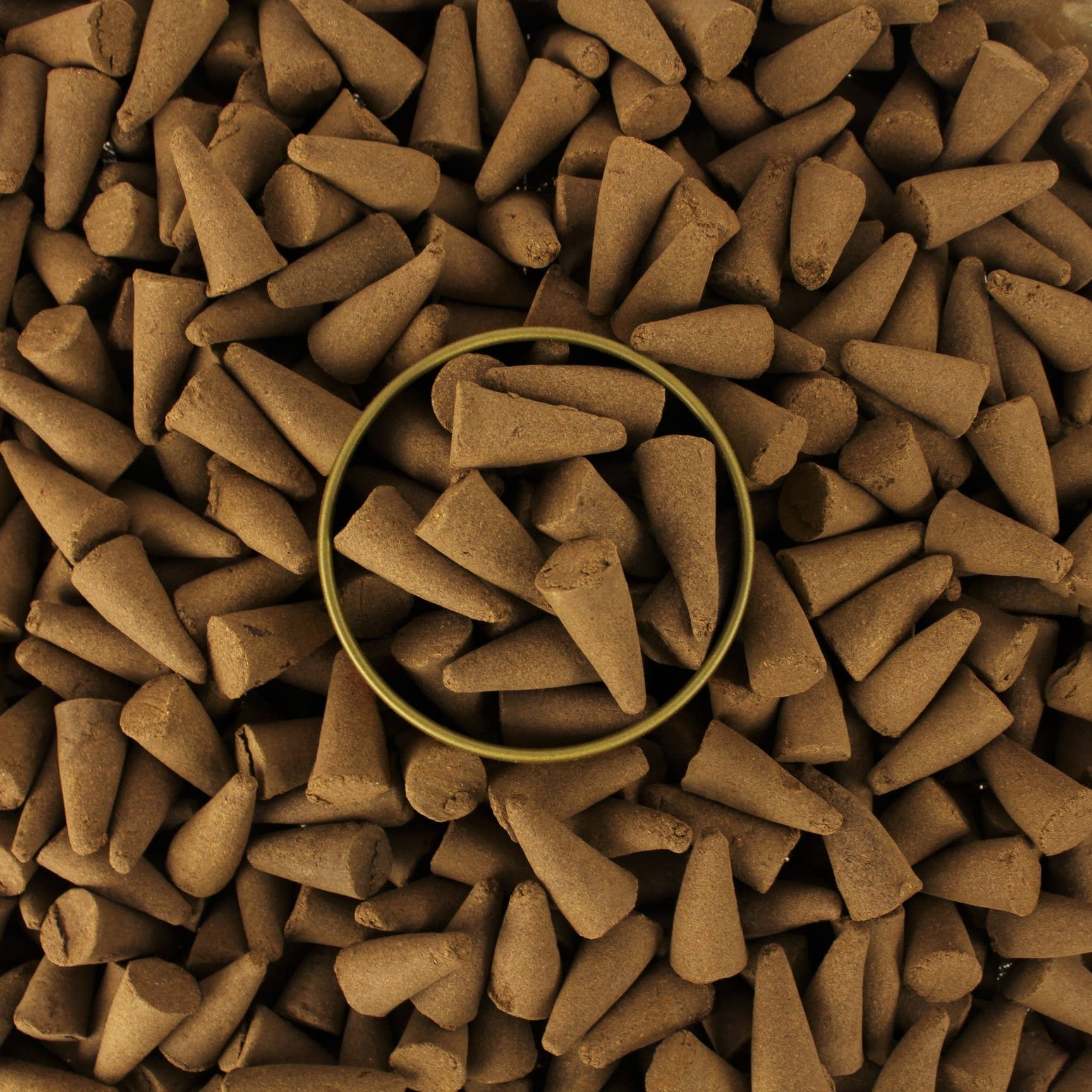 Charleston & Harlow Sunday Morning incense cone texture close-up