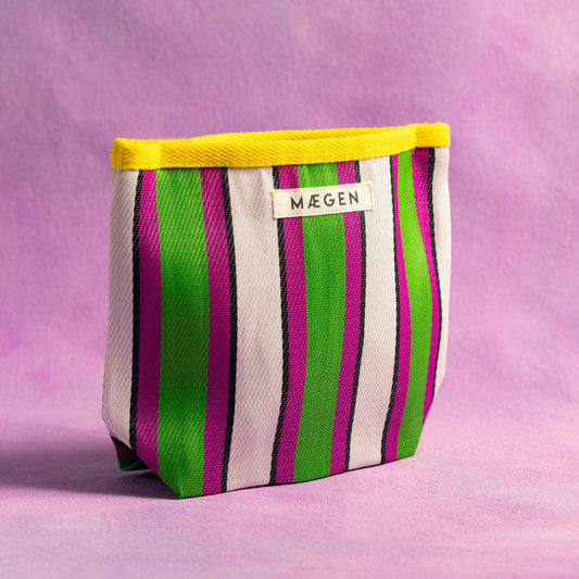 Mægen Pouch - Yellow/ Pink/ Green