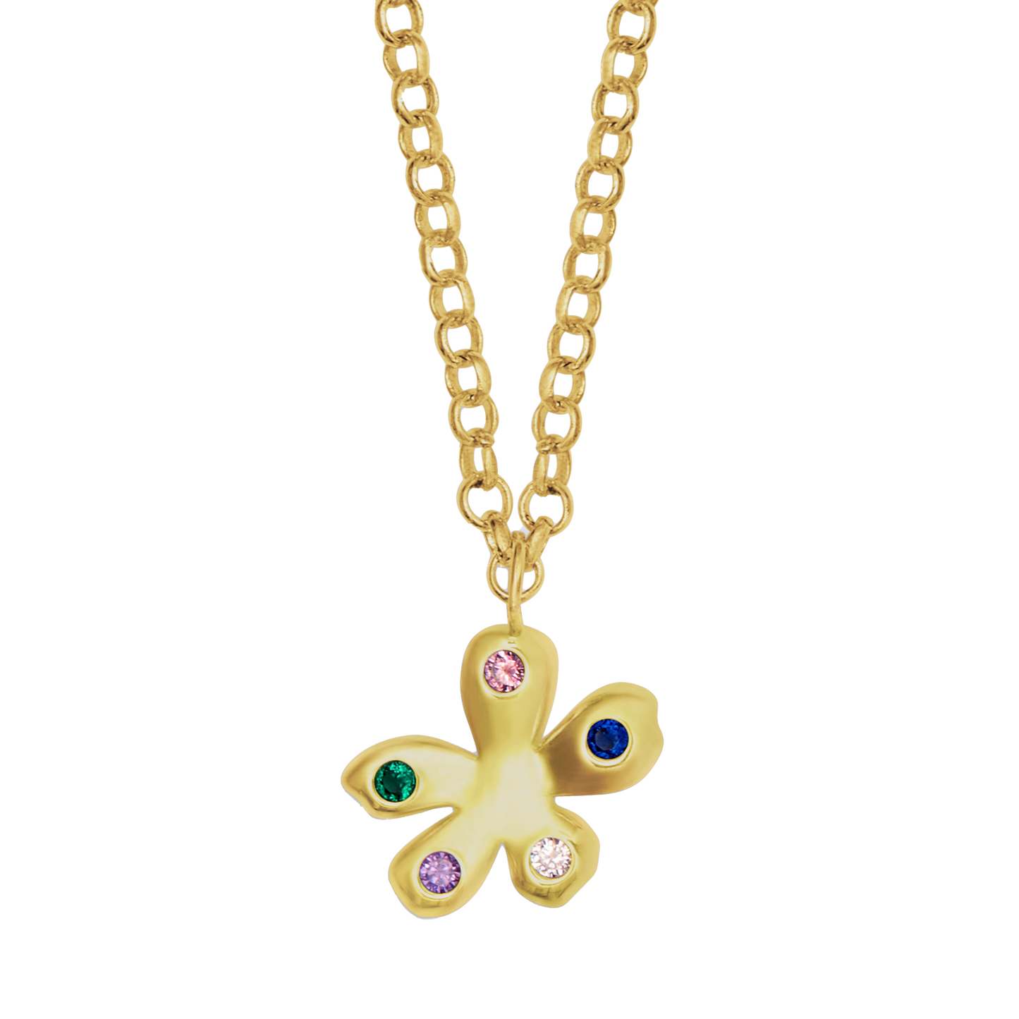 Wildflower Necklace - Gold