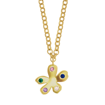 Wildflower Necklace - Gold