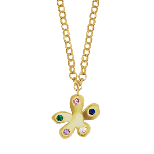 Wildflower Necklace - Gold