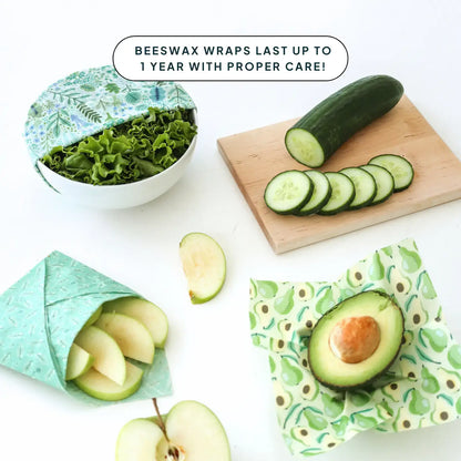 Beeswax Wrap Variety Sets - Green