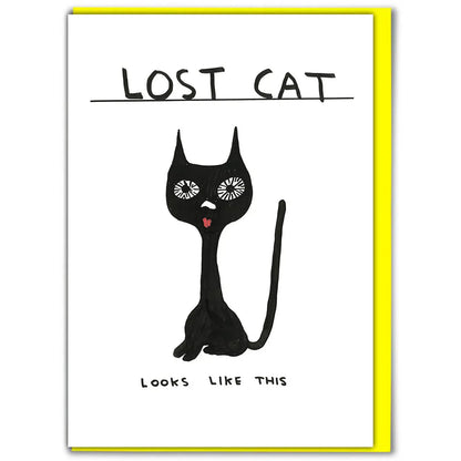 Lost Cat Card