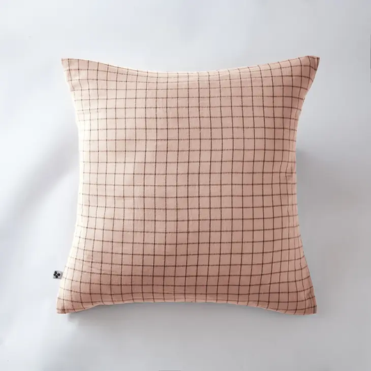 Mix Cotton Gauze Cushion Cover 24" Marshmallow