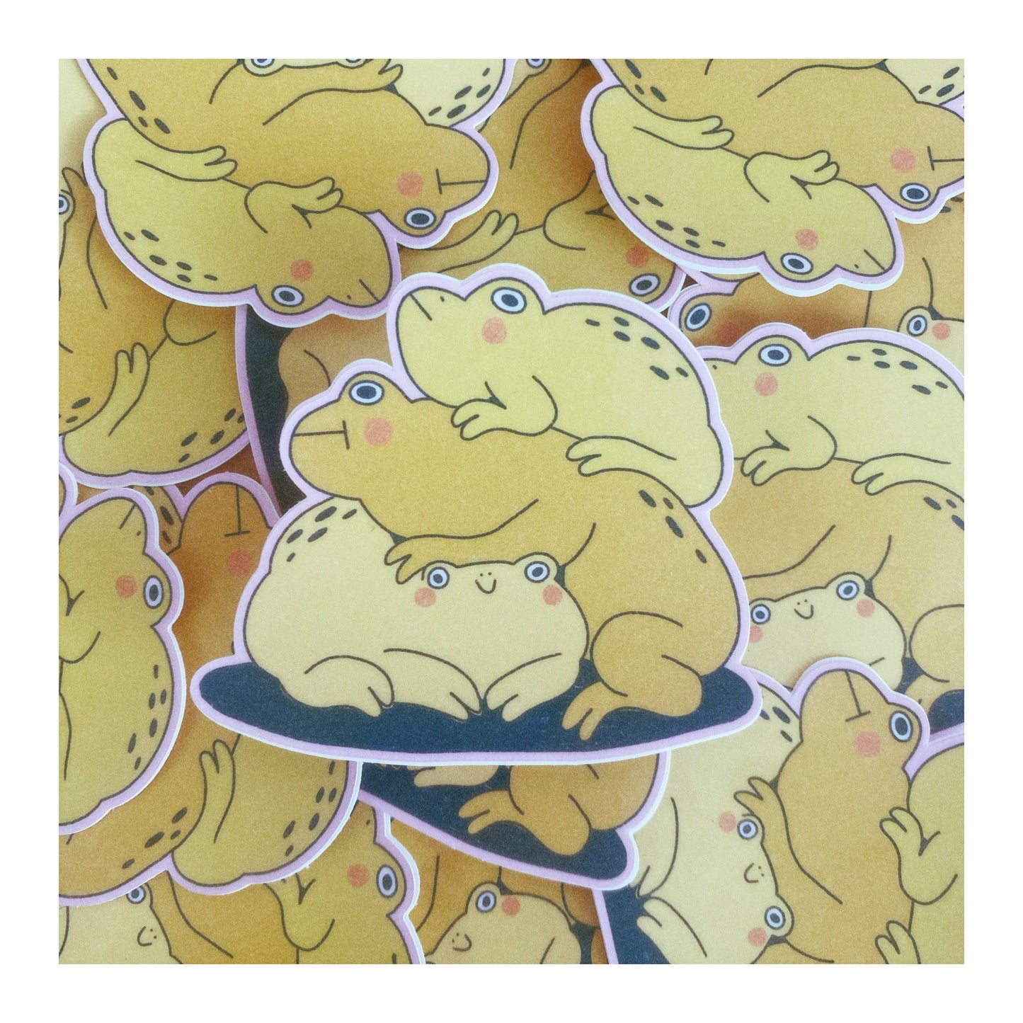 Toad Pile Sticker