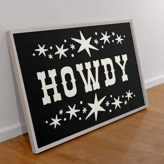 Howdy Print