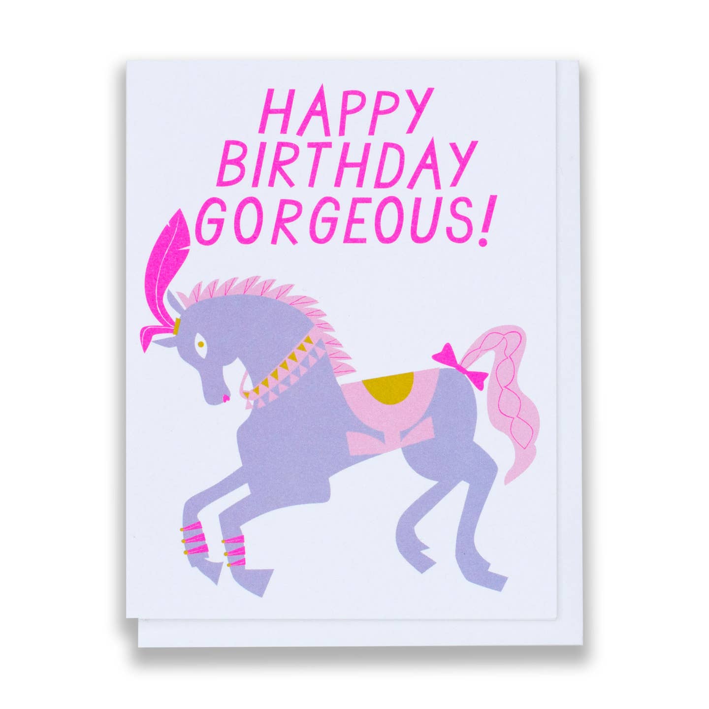 Gorgeous Pony Birthday Card