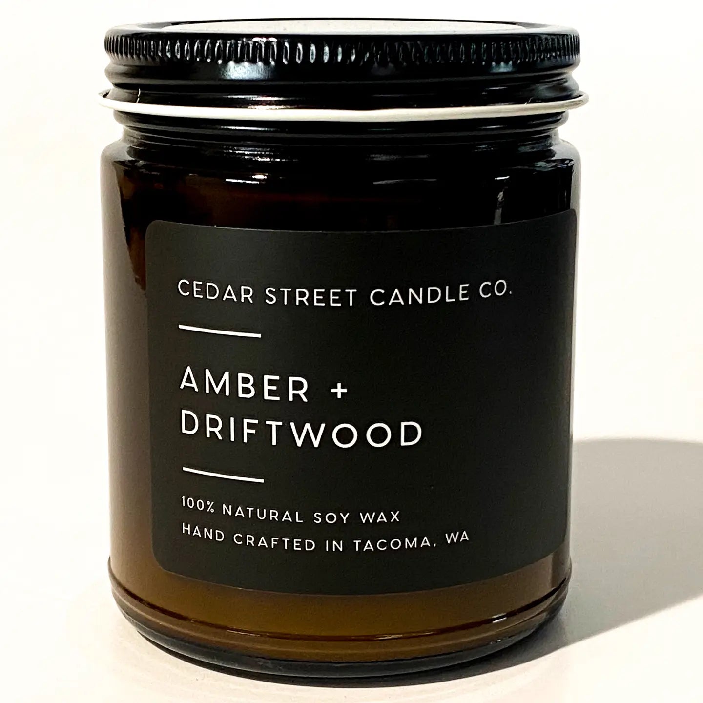 Amber + Driftwood Soy Candle